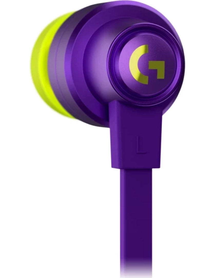 Logitech - Auriculares Logitech > G G333 Auscultadores com Fios INTRA-AUDITIVO Jogos Roxo - 981-000936