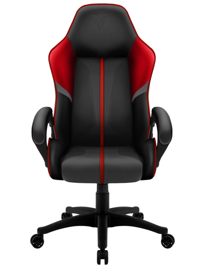 imagem de Cadeira THUNDERX3 > BC1 Boss de Jogos Universal Preto, Cinzento, Vermelho - BC1-BOSS-GREY/RED1