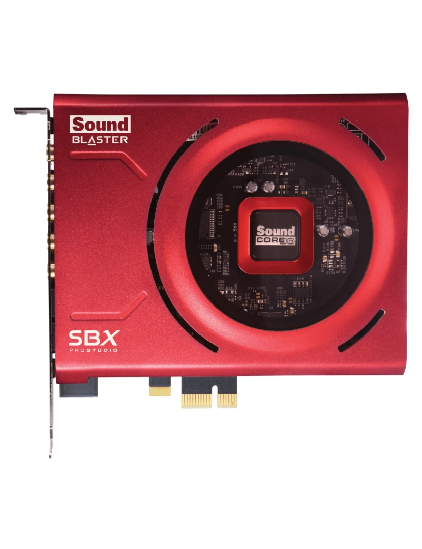 Creative - Placa de SOM Creative > Labs Sound Blaster Z se Interno 7.1 Canais PCI-E - 70SB150000004