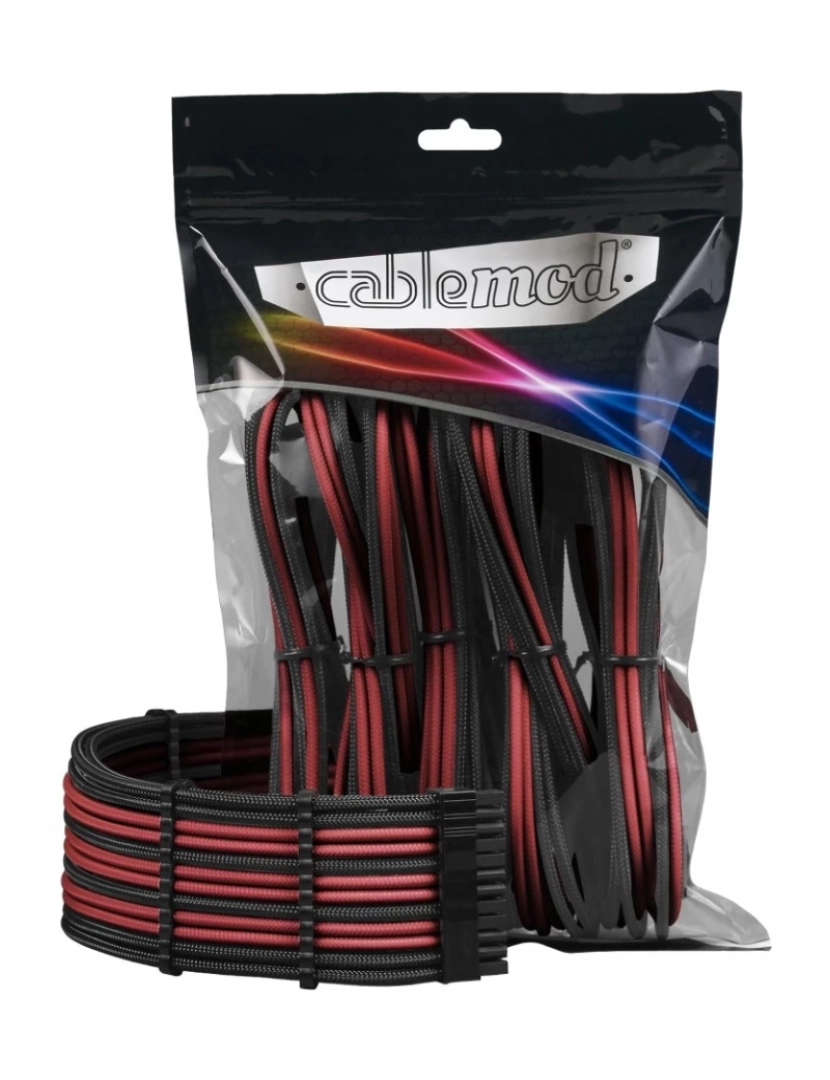 imagem de Cabo Elétrico Cablemod > CM-K-R de Alimentação Interno - PCAB-BKIT-NKKBR-3P1