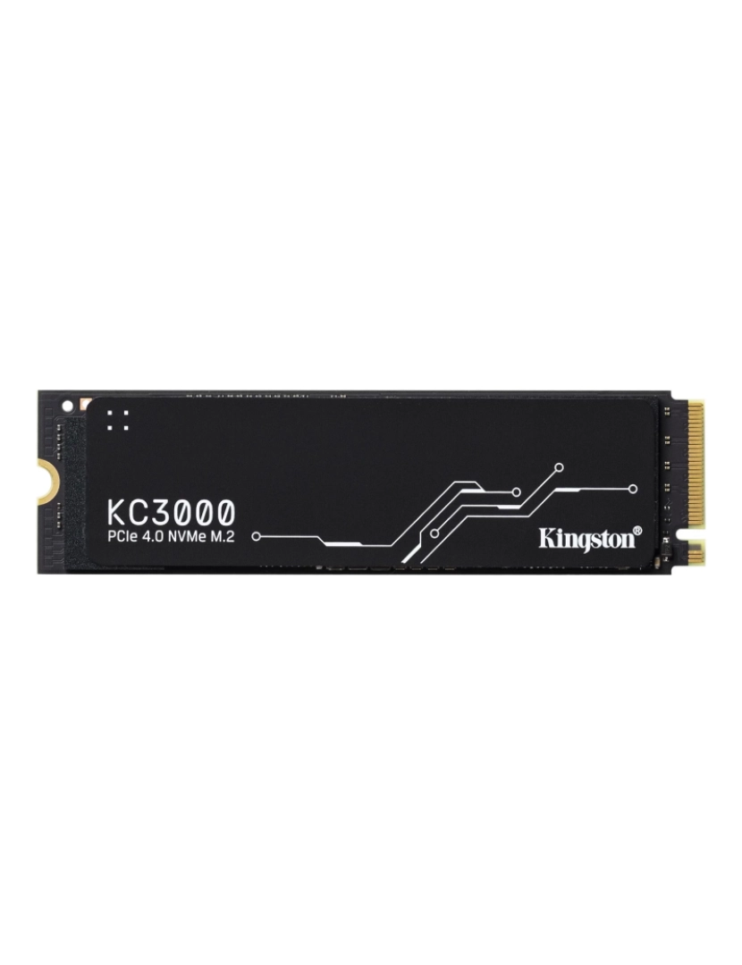 Kingston - Drive SSD Kingston > Technology KC3000 M.2 4096 GB PCI Express 4.0 3D TLC Nvme - SKC3000D/4096G