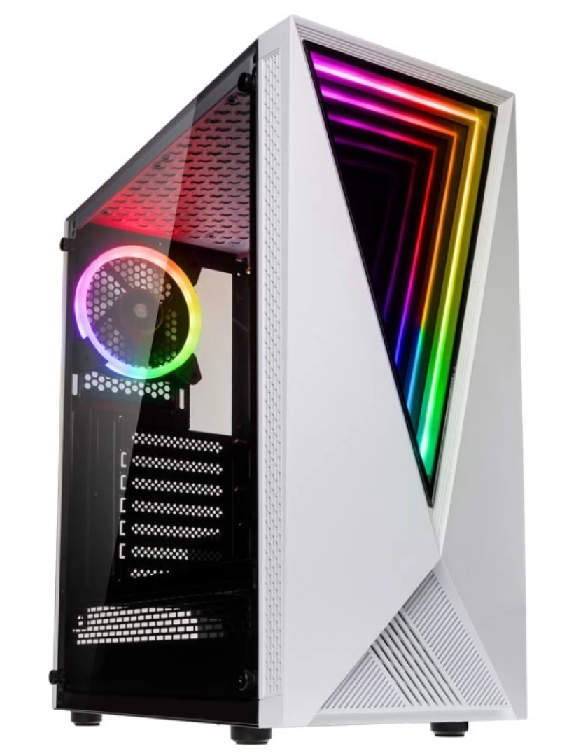 imagem de Void White Para Computador Midi Tower Preto, Branco - VOID-WHITE1