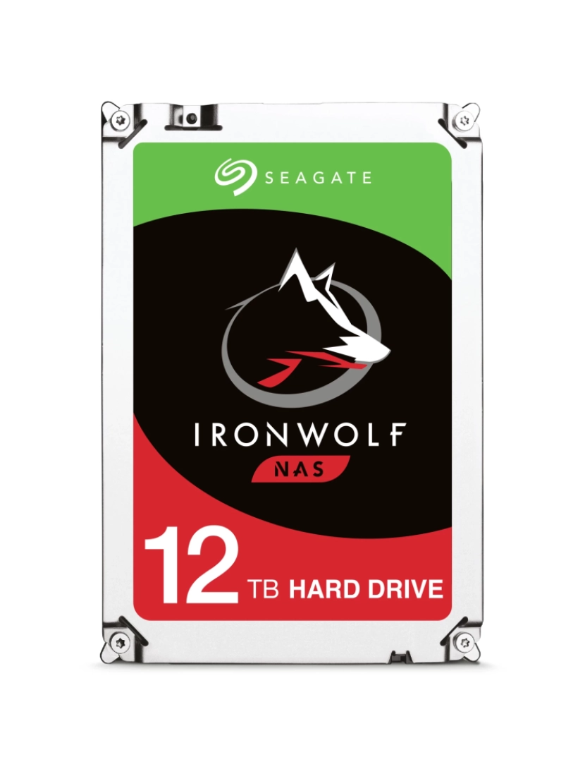 Seagate              - Drive HDD 3.5P Seagate > Ironwolf ST12000VN0007 Unidade de Disco Rígido 3.5 12000 GB Serial ATA III - ST12000VN0008