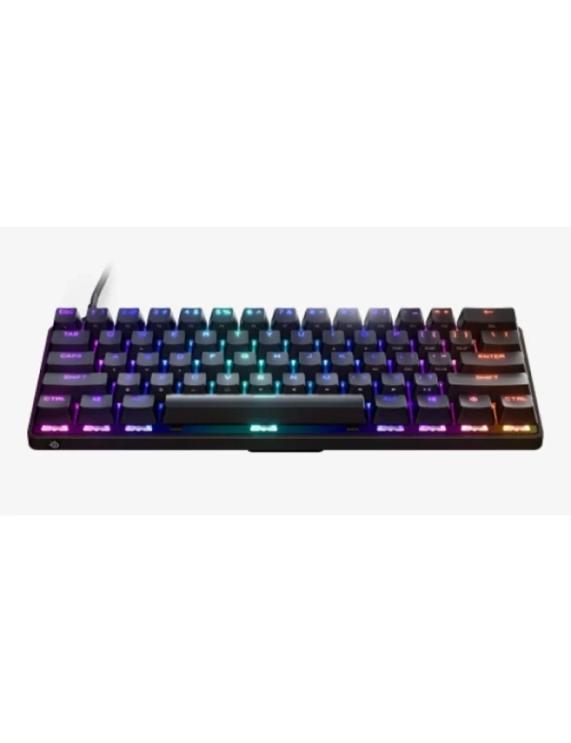 Steelseries - Teclado Steelseries > Apex 9 Mini USB Qwerty Inglês (estados Unidos) Preto - 64837