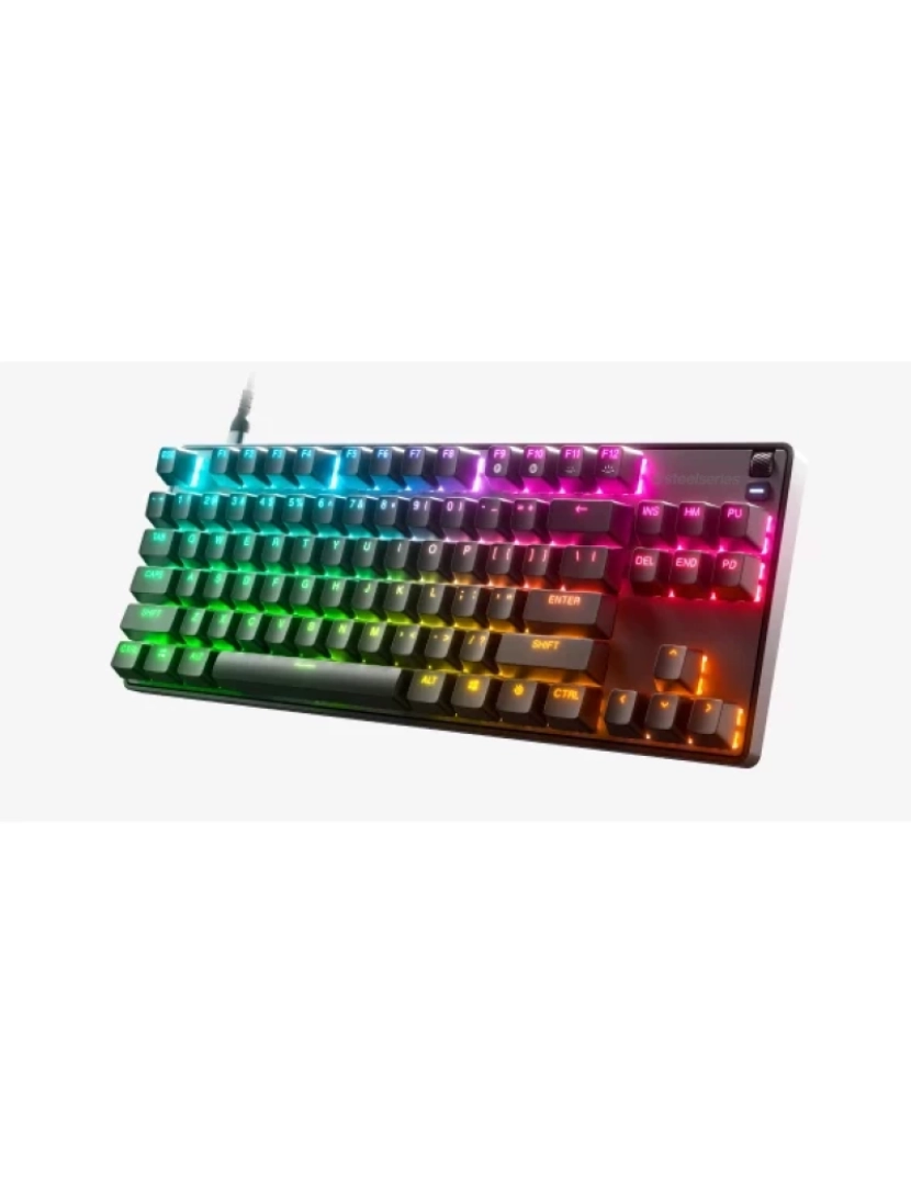 Steelseries - Teclado Steelseries > Apex 9 TKL USB Qwerty Inglês (estados Unidos) Preto - 64847