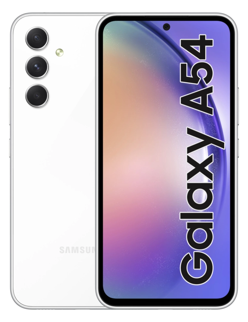 imagem de Samsung Galaxy A54 5G 16,3 cm (6.4") Dual SIM Android 13 USB Type-C 8 GB 128 GB 5000 mAh Branco1