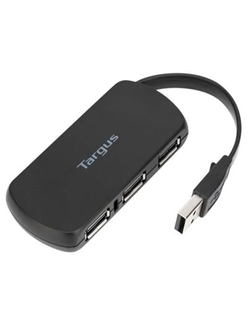 imagem de HUB USB Targus > de Interface 2.0 480 Mbit/s Preto - ACH114EU1