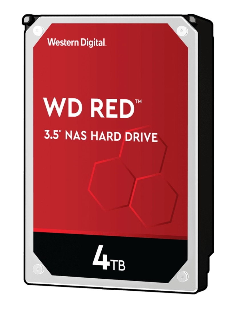 imagem de Drive HDD 3.5P Western Digital > RED 3.5 4000 GB Serial ATA III - WD40EFAX1