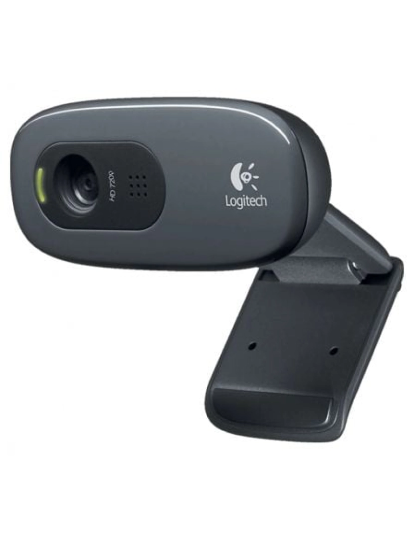 imagem de Webcam Logitech > C270 HD 3 MP 1280 X 720 Pixels USB 2.0 Preto - 960-0010631