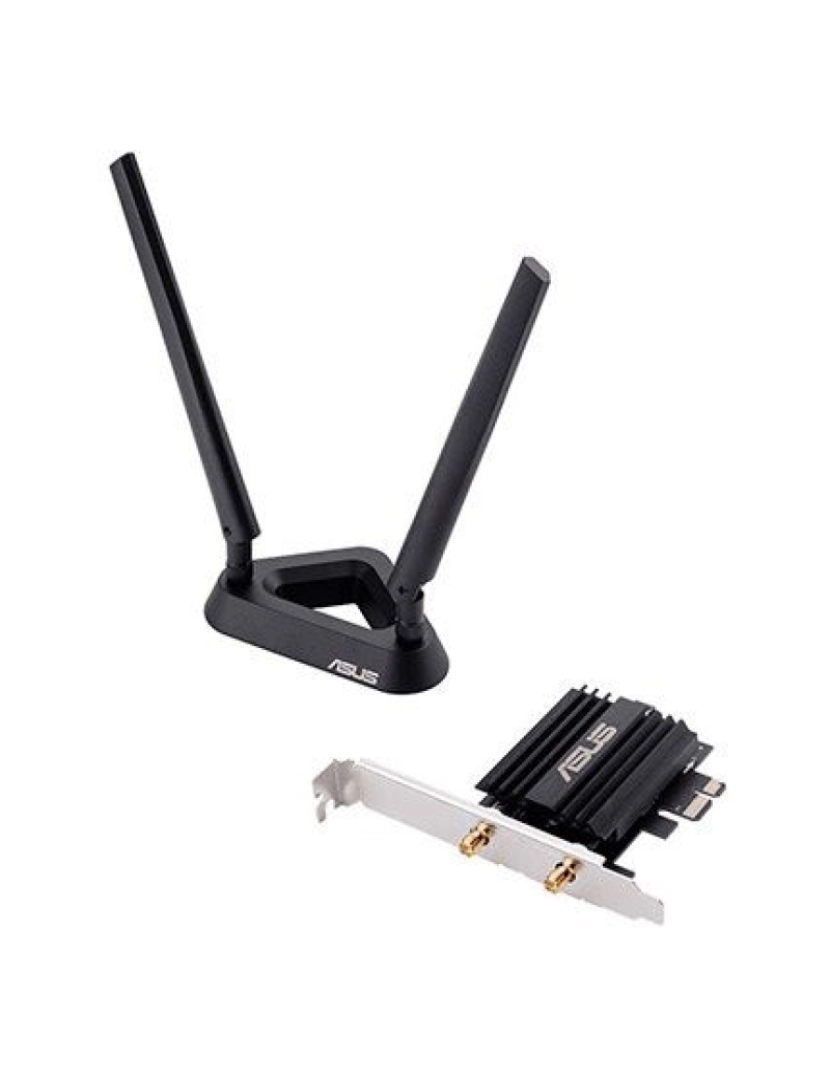 imagem de Router Asus > PCE-AX58BT Interno Wlan / Bluetooth 2402 Mbit/s - 90IG0610-MO0R001