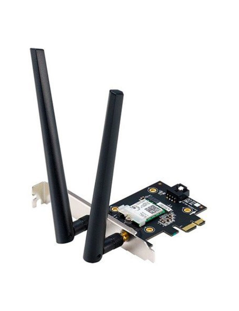 imagem de Placa de Rede Asus > PCE-AX3000 Interno Wlan / Bluetooth 3000 Mbit/s - 90IG0610-MO0R101