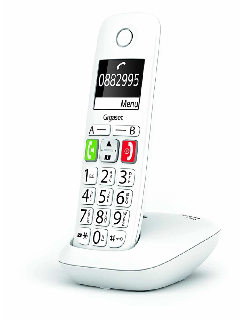 imagem de Telefone SEM FIO Gigaset > E290 Analógico/dect Identificação de Chamadas Branco - S30852-H2901-D2021