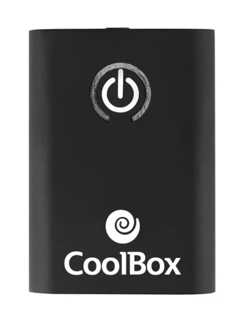 CoolBox - Coolbox COO-BTALINK Transmissor de Áudio SEM Fios 3.5 MM 15 M Preto