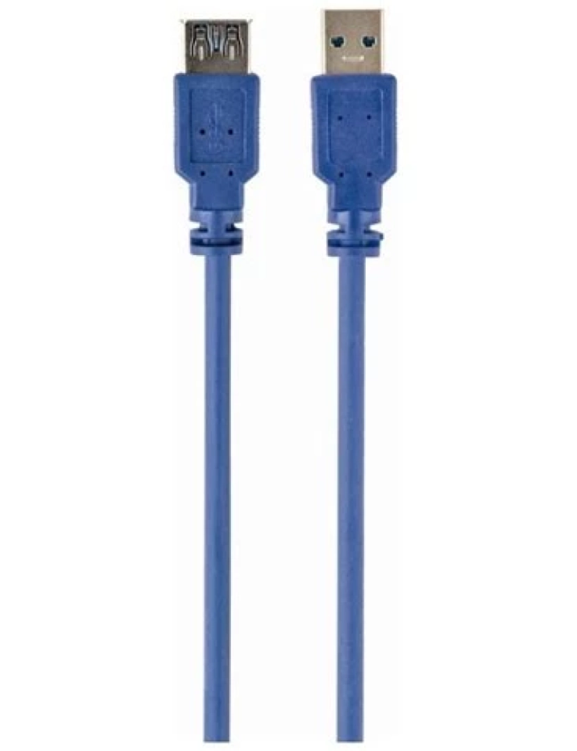 imagem de Cabo USB Gembird > 3M 3.0 A M/fm 3.2 GEN 1 (3.1 GEN 1) A Azul - CCP-USB3-AMAF-101