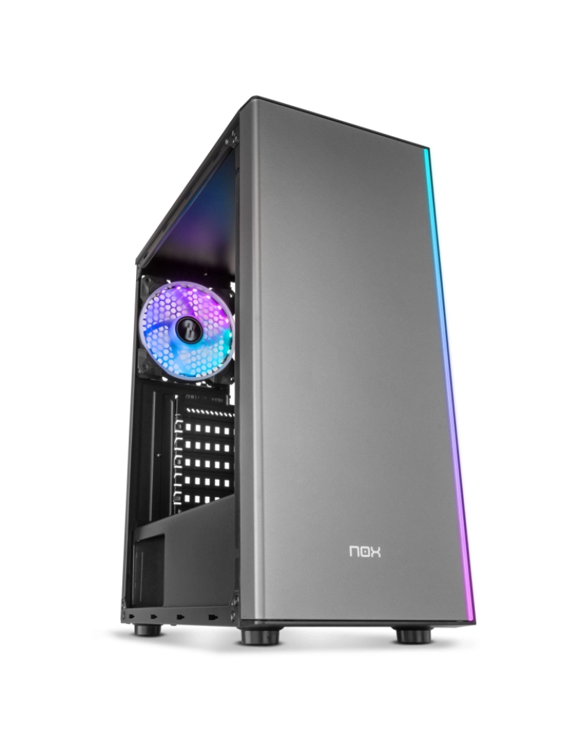 Nox - infinity omega midi tower preto - nxinftyomega