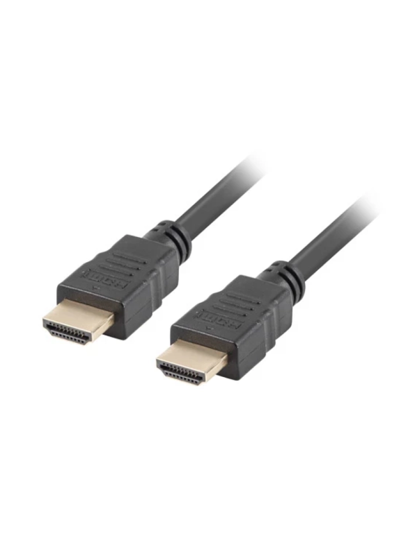 imagem de Cabo Hdmi Lanberg > 7,5 M Type A (standard) Preto - CA-HDMI-10CC-0075-BK1