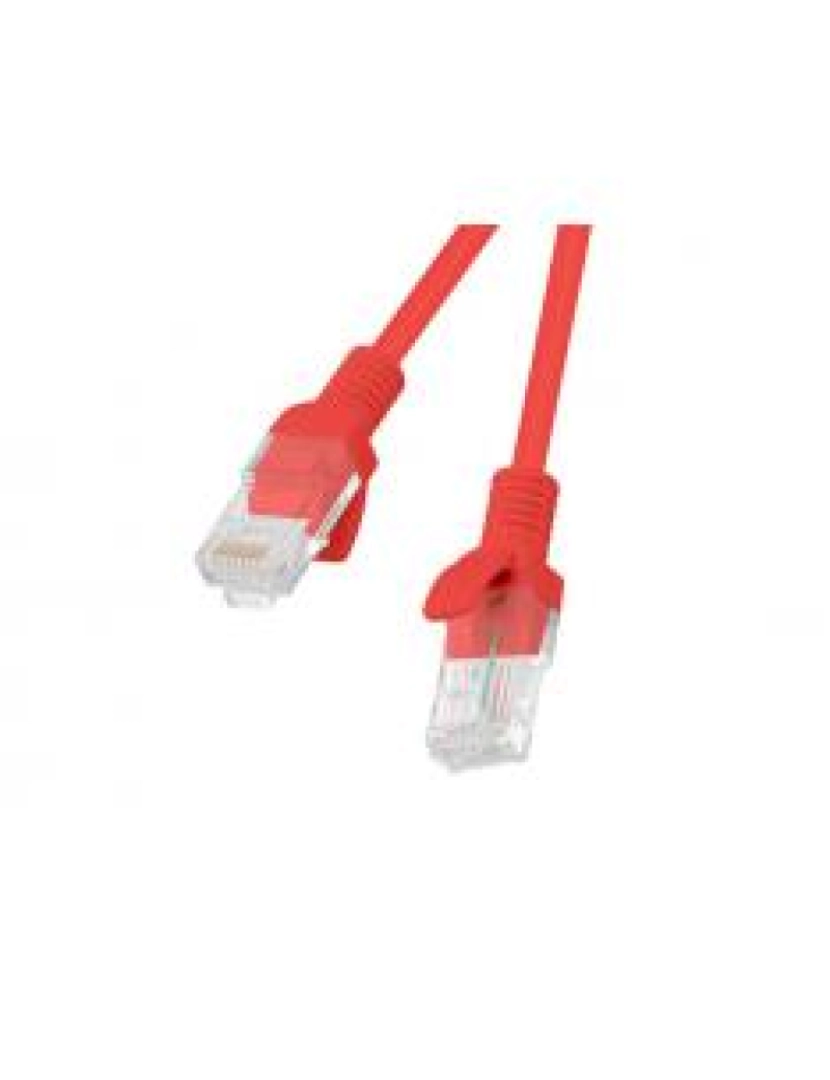 imagem de Cabo de Rede Lanberg > Vermelho 20 M CAT6 U/utp (utp) - PCU6-10CC-2000-R1