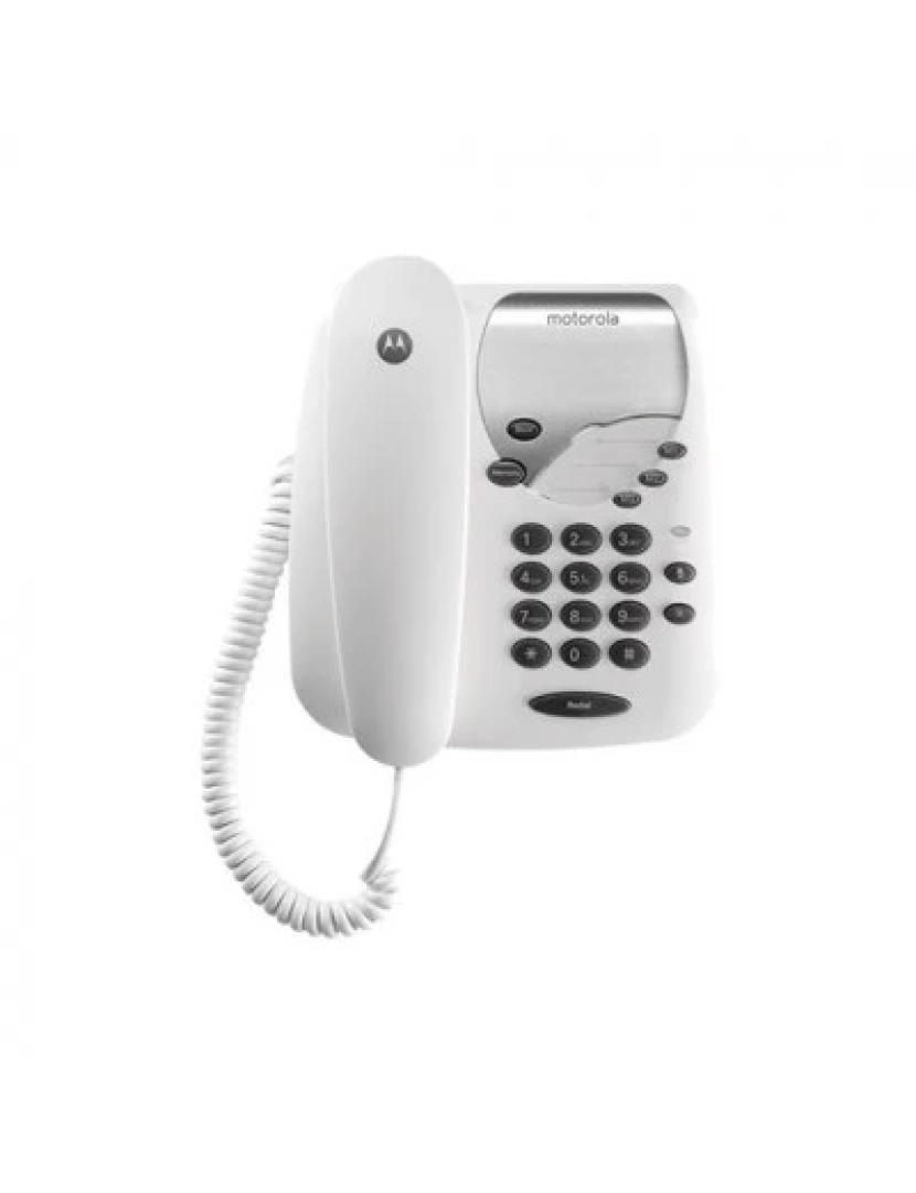 Motorola - Telefone com FIO Motorola > CT1 Analógico Preto - 107CT1WHITE