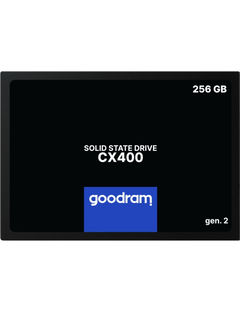 Goodram - Drive SSD Goodram > CX400 GEN.2 2.5 256 GB Serial ATA III 3D TLC Nand - SSDPR-CX400-256-G2