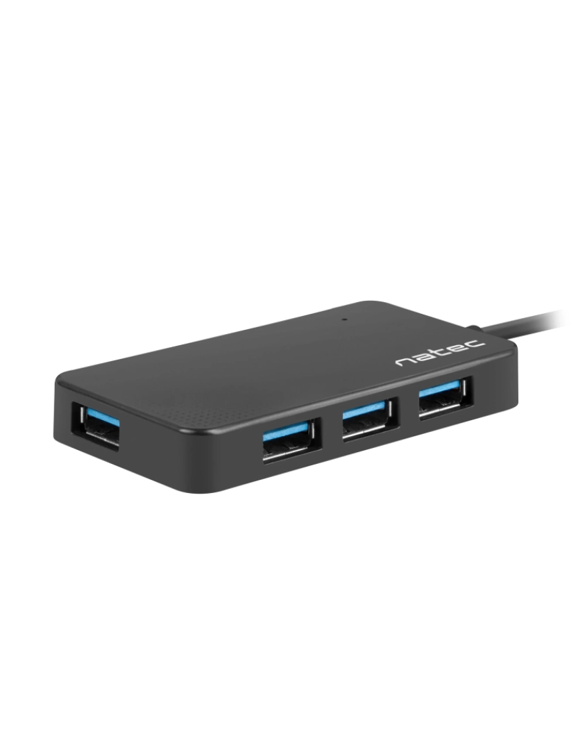 Natec - HUB USB Natec > Moth 2.0 5000 Mbit/s Preto - NHU-1342