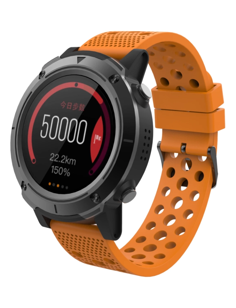 Denver - Smart Watch Denver > SW-510ORANGE Smartwatch/relógio Desportivo 3,3 CM (1.3) Preto GPS - SW-510 Orange