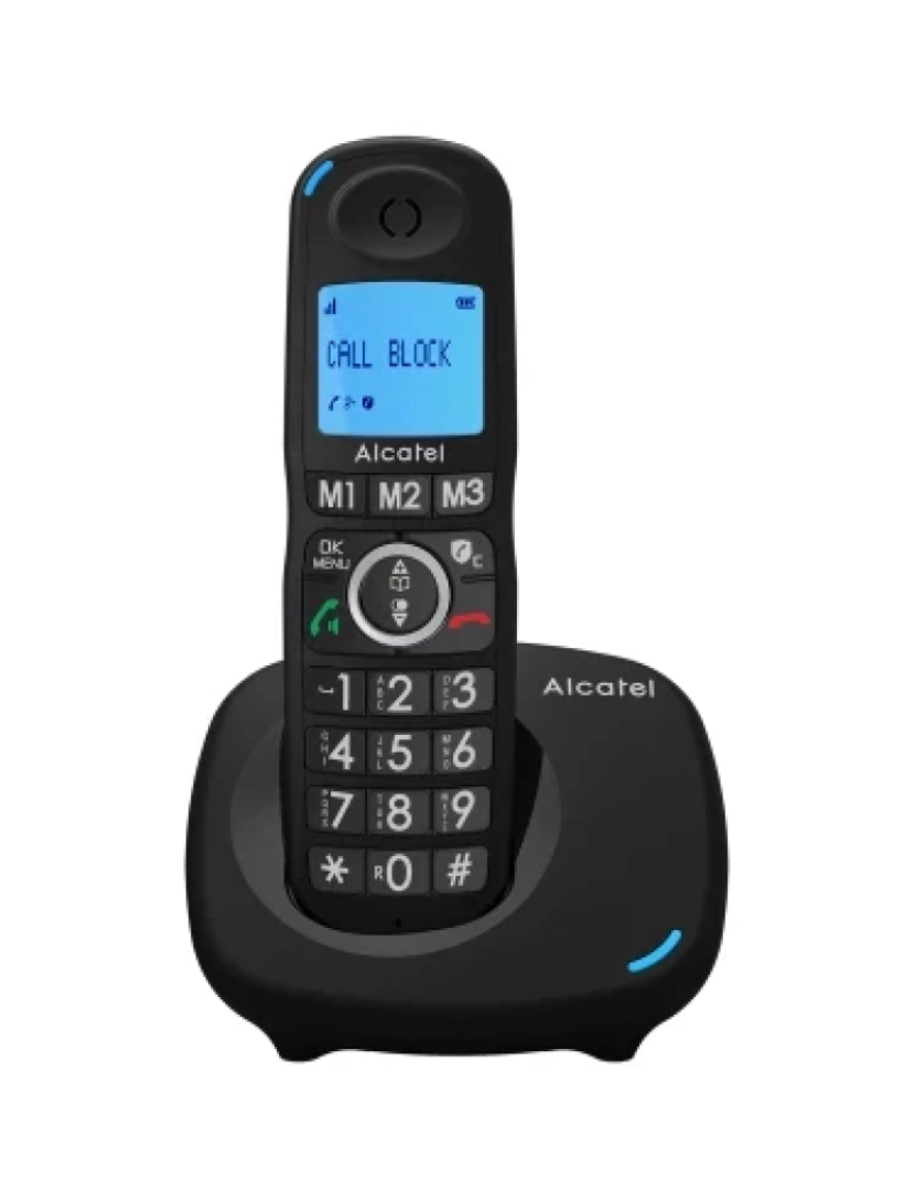 Alcatel - Telefone SEM FIO Alcatel > XL535 DUO Identificação de Chamadas Preto - ATL1422290
