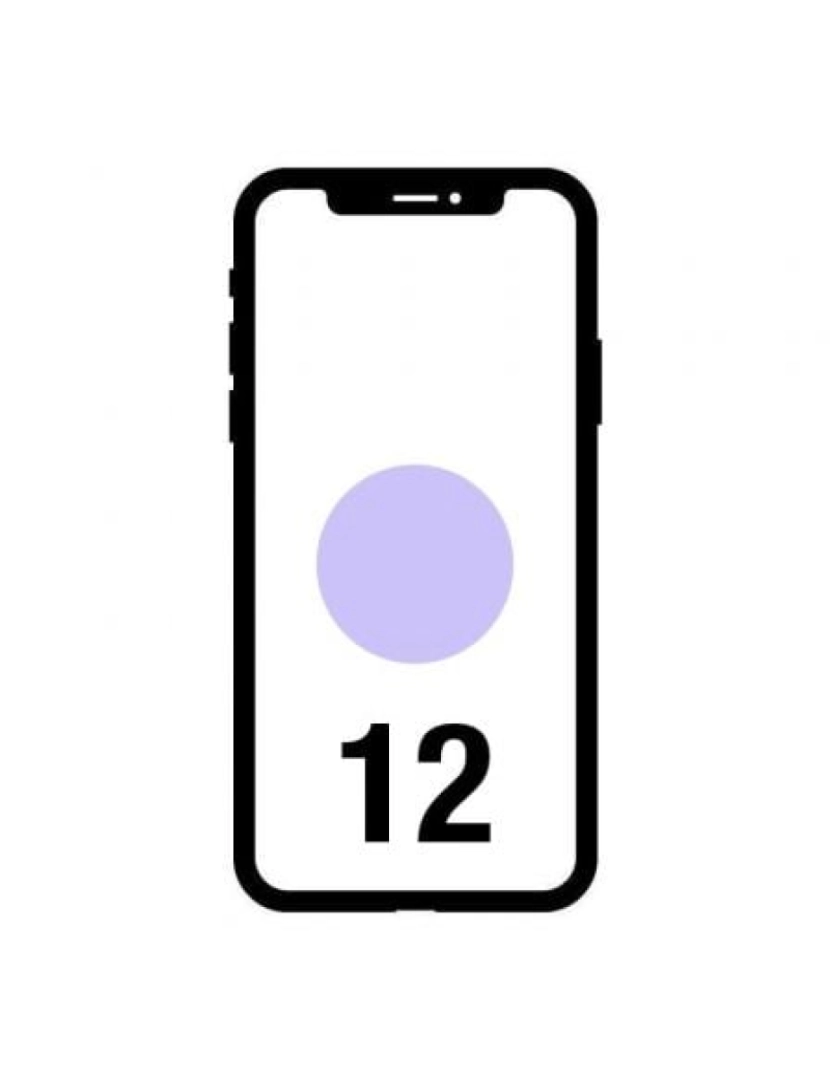 Apple - Apple iPhone 12 15,5 cm (6.1") Dual SIM iOS 14 5G 128 GB Roxo