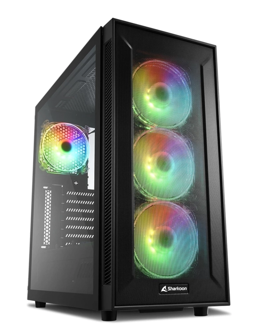 Sharkoon - TG6M RGB Tower Preto - 4044951032136