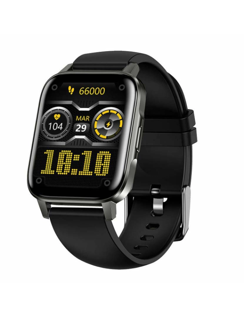 Leotec - Smartwatch Smartwatch MultiSport Crystal Negro