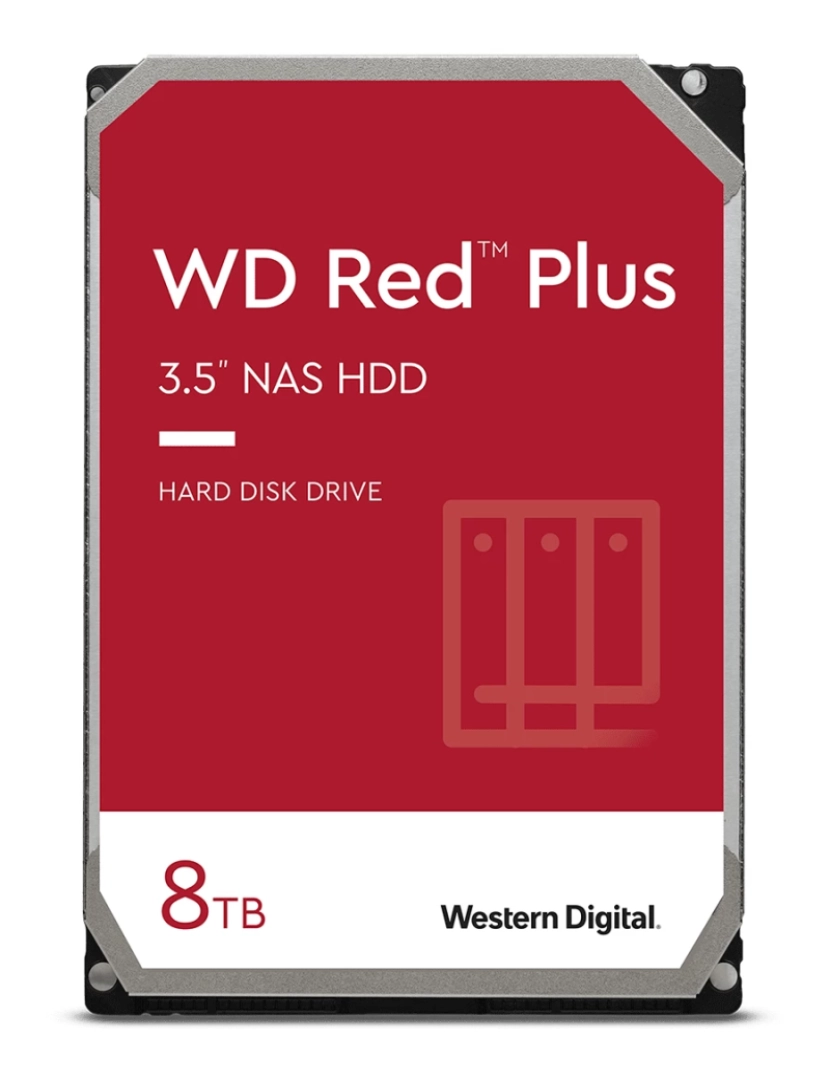 Western Digital - Drive NAS Western Digital > RED Plus 3.5 8000 GB Serial ATA III - WD80EFZZ