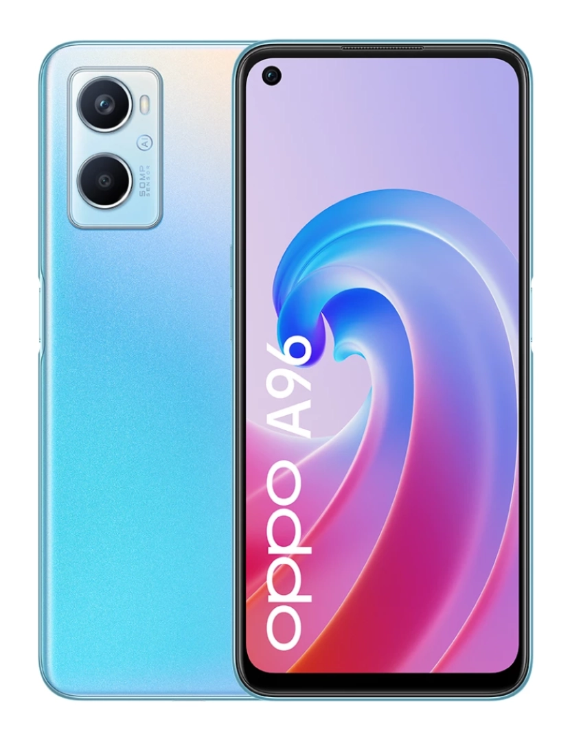 Oppo - OPPO A96 16,7 cm (6.59") Dual SIM Android 11 4G USB Type-C 8 GB 128 GB 5000 mAh Azul