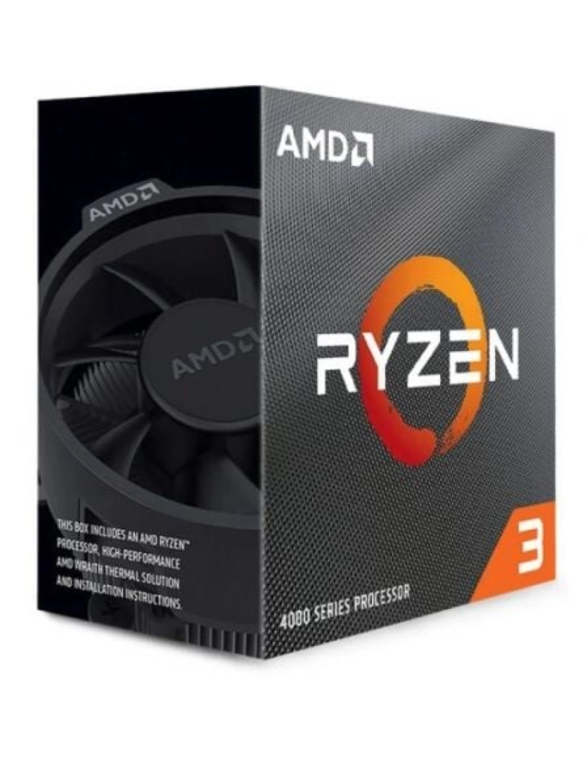 imagem de Processador AMD > Ryzen 3 4100 3,8 GHZ 4 MB L3 Caixa - 100-100000510BOX1