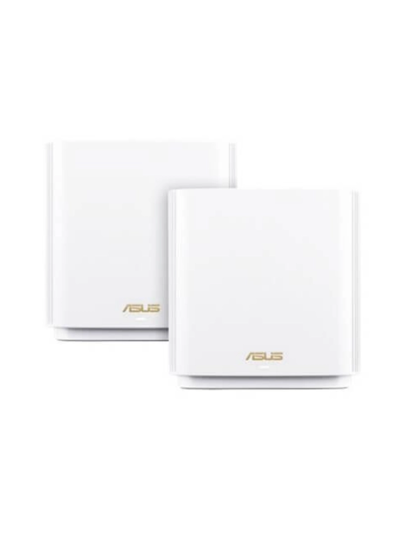Asus - Router Asus > Zenwifi AX (XT8) SEM Fios Gigabit Ethernet TRI-BAND (2,4 GHZ / 5 GHZ / 5 Ghz) 4G Branco - 90IG0590-MO3G80
