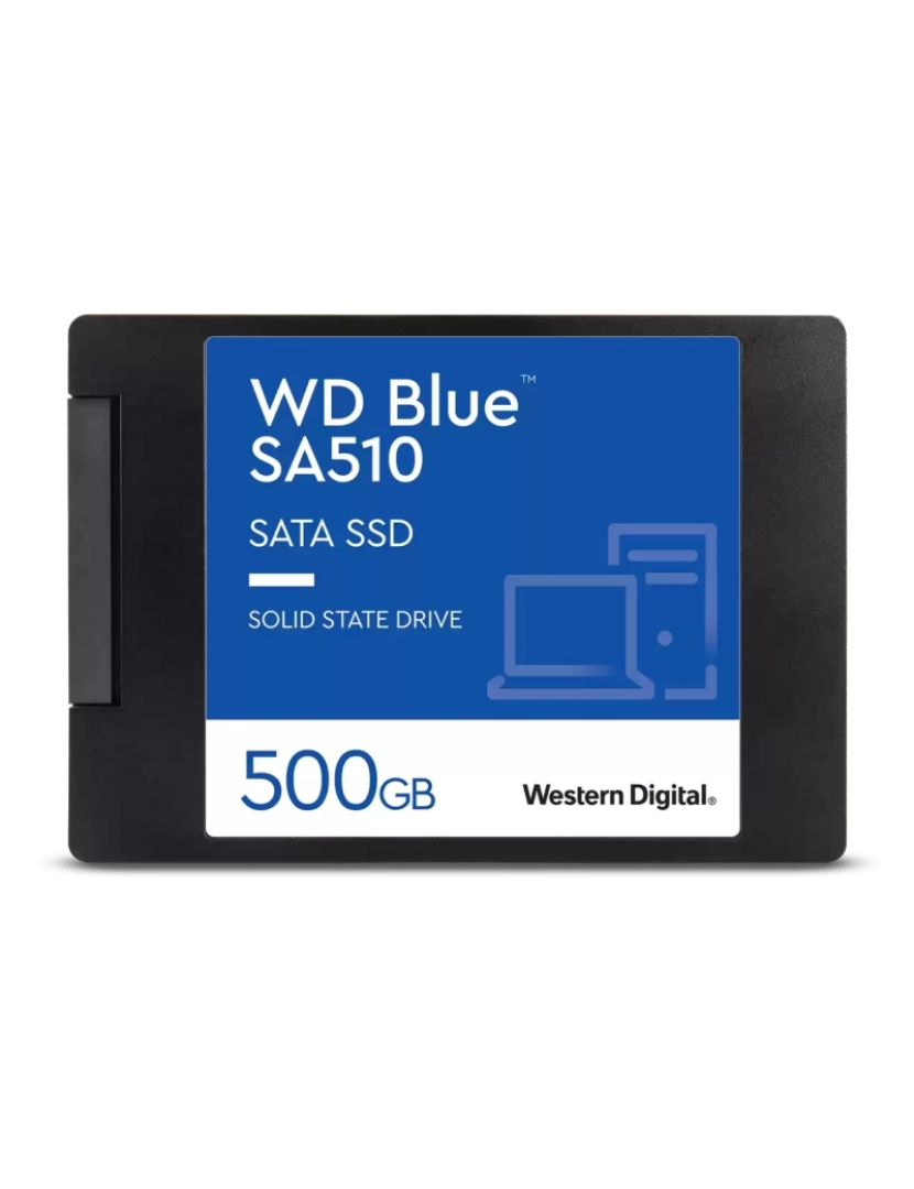 imagem de Drive SSD Western Digital > Blue SA510 2.5 500 GB Serial ATA III - WDS500G3B0A1