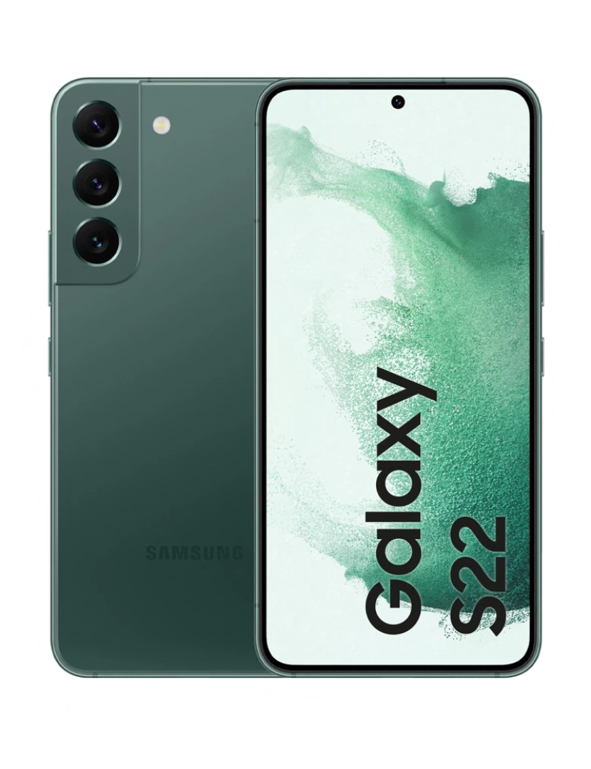 Samsung - Samsung Galaxy S22 SM-S901B 15,5 cm (6.1") Dual SIM Android 12 5G USB Type-C 8 GB 128 GB 3700 mAh Verde