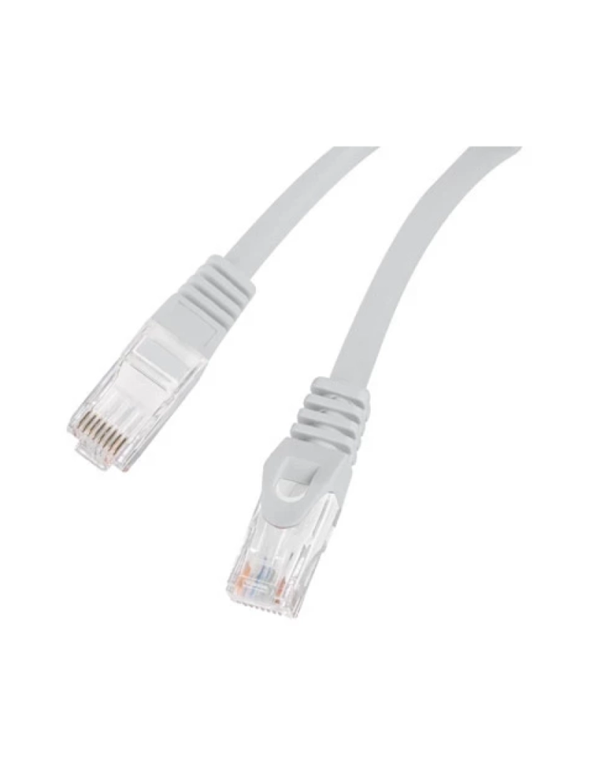 Lanberg - Cabo de Fibra Óptica Lanberg > Rede Cinzento 3 M CAT6 U/utp (utp) - PCU6-10CU-0300-S