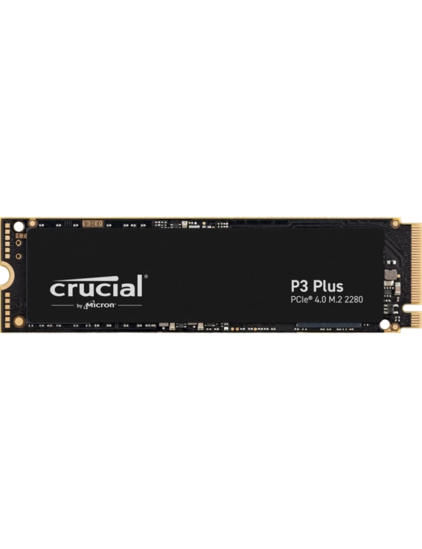 Crucial - Drive SSD Crucial > P3 Plus M.2 1000 GB PCI Express 4.0 3D Nand Nvme - CT1000P3PSSD8
