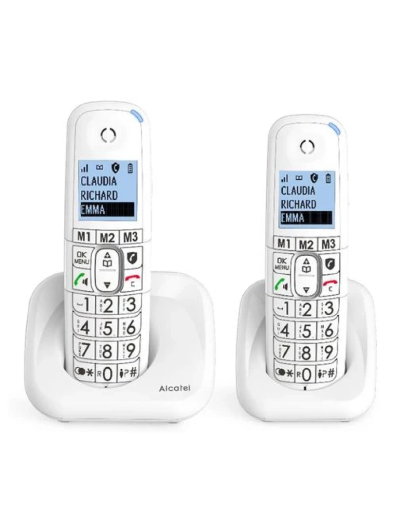 Alcatel - Telefone SEM FIO Alcatel > XL785 DUO Analógico/dect Identificação de Chamadas Branco - ATL1423266