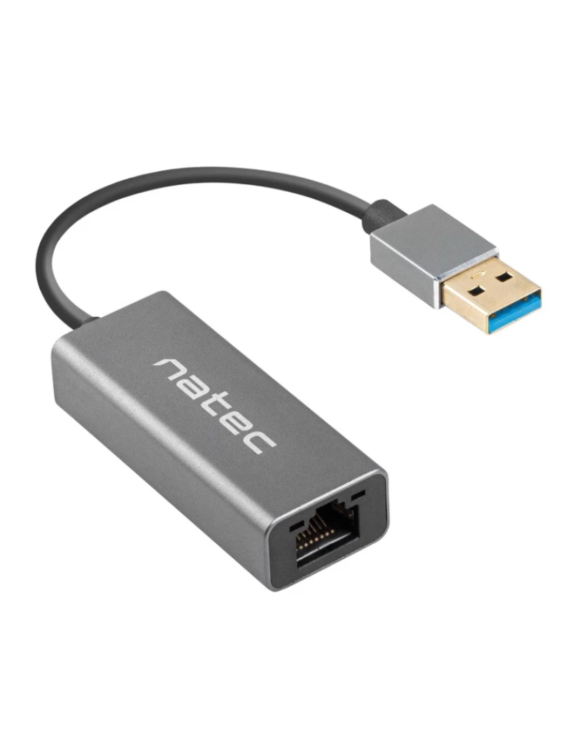 Natec - HUB USB Natec > Cricket 3.2 GEN 1 (3.1 GEN 1) TYPE-A 1000 Mbit/s Preto - NNC-1924