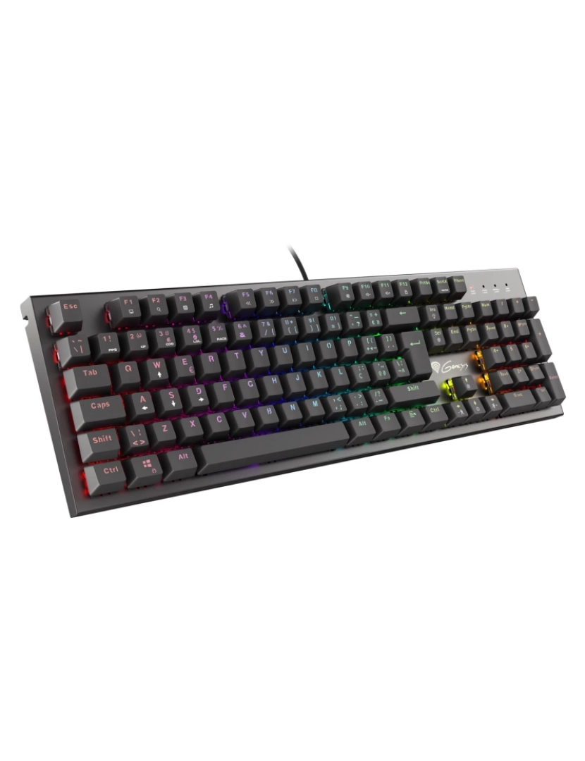 imagem de Teclado Genesis > Thor 300 USB Qwerty Português Preto - NKG-18181