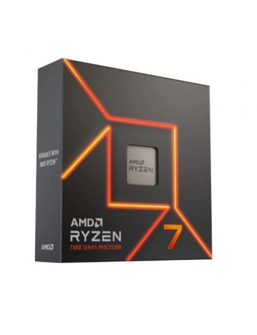 imagem de Processador AMD > Ryzen 7 7700X 4,5 GHZ 32 MB L3 Caixa - 100-100000591WOF1