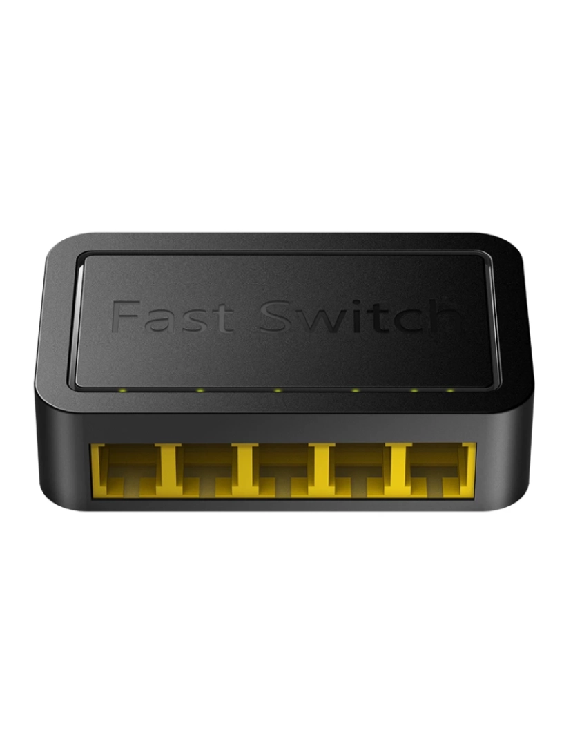 Cudy - de rede fast ethernet (10/100) preto - fs105d