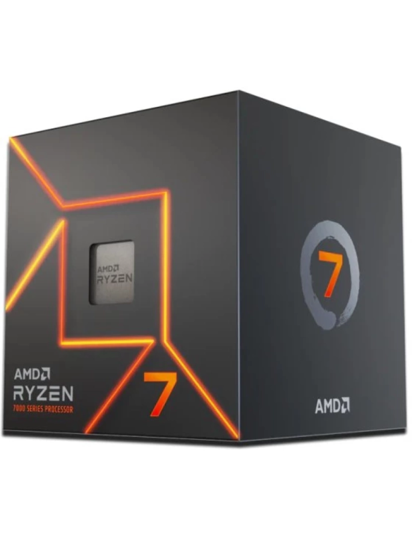 Amd - Processador  > amd ryzen 7 7700 3,8 ghz 32 mb l2 & l3 caixa - 100-100000592BOX
