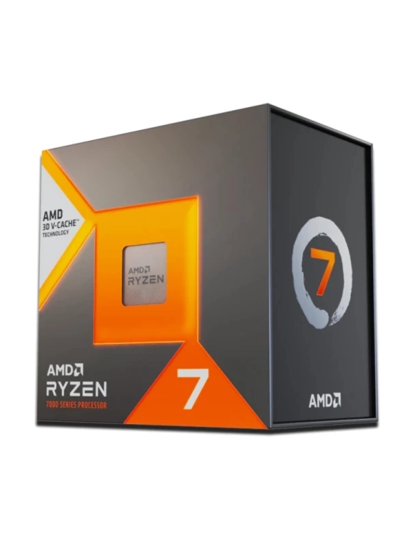 imagem de Processador Amd > ryzen 7 7800x3d 4,2 ghz 96 mb l3 caixa - 100-100000910WOF1