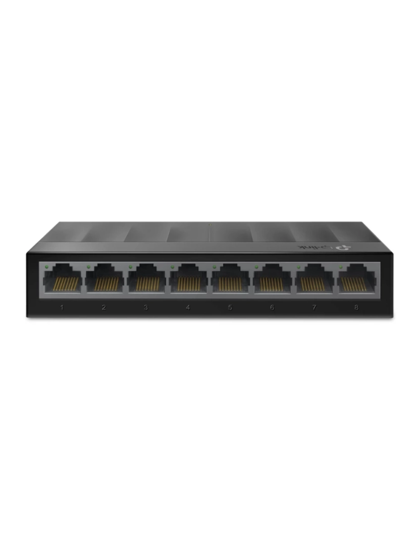 Tp-Link - não-gerido gigabit ethernet (10/100/1000) preto - ls1008g
