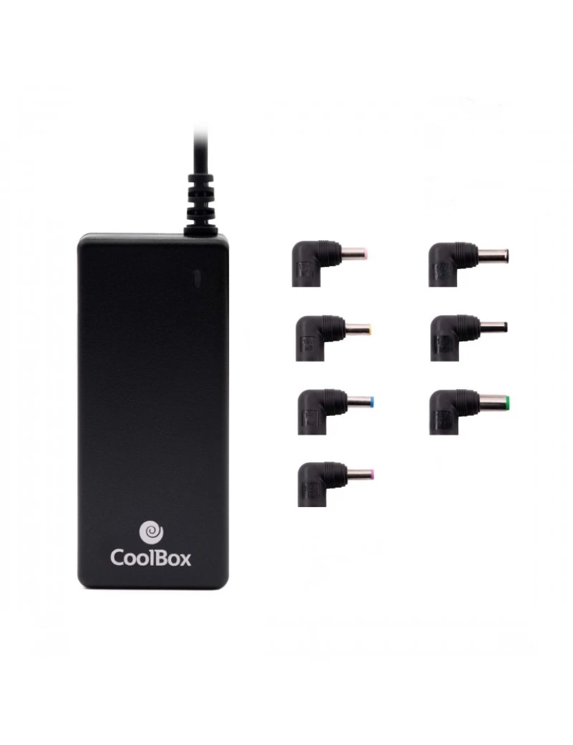 CoolBox - Coolbox COO-NB065-0 Adaptador E Transformador Interior 65 W Preto