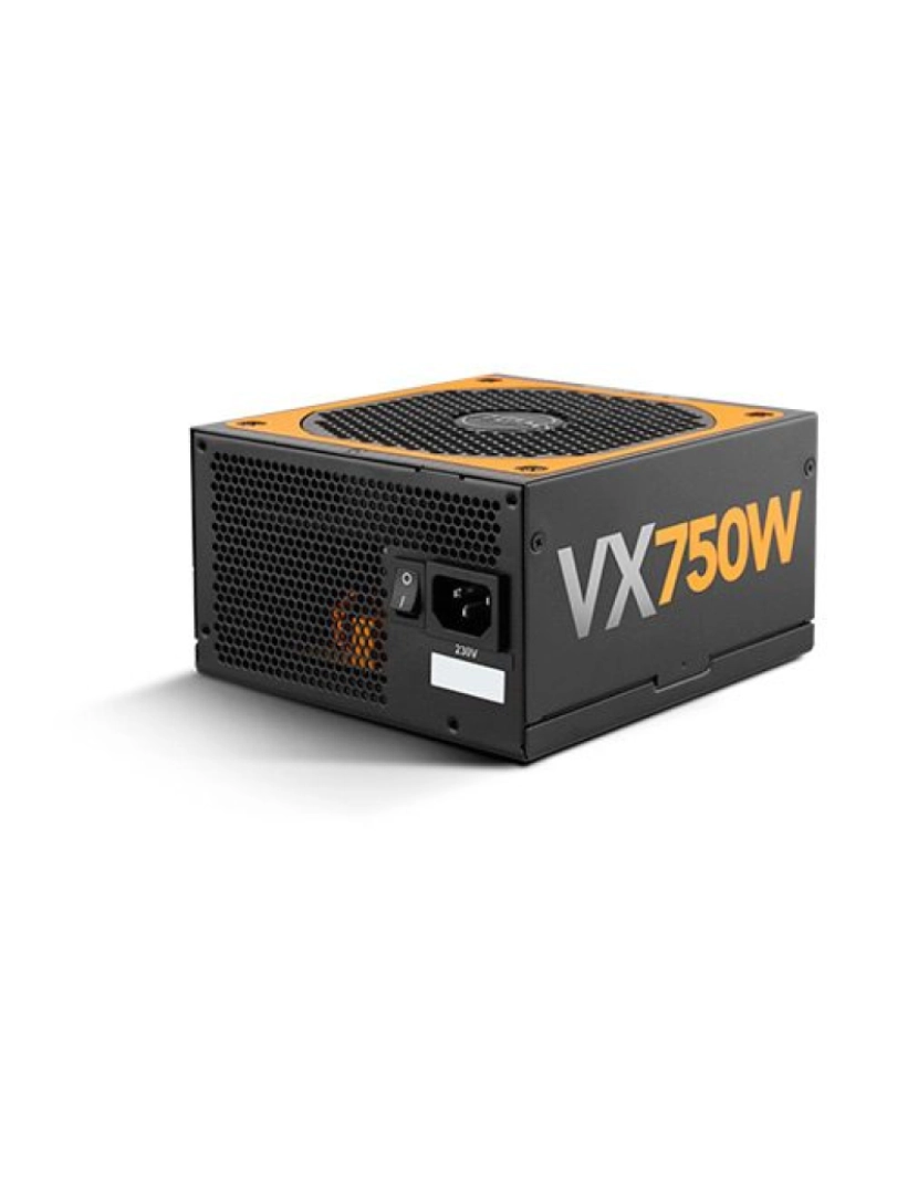 Nox - Fonte de Alimentação NOX > Urano VX Bronze Edition 750 W 20+4 PIN ATX ATX Preto, Laranja - NXURVX750BZ