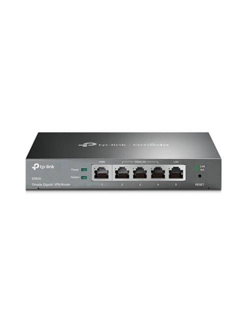 Tp-Link - Router TP-LINK > V2 com FIO Gigabit Ethernet Preto - ER605