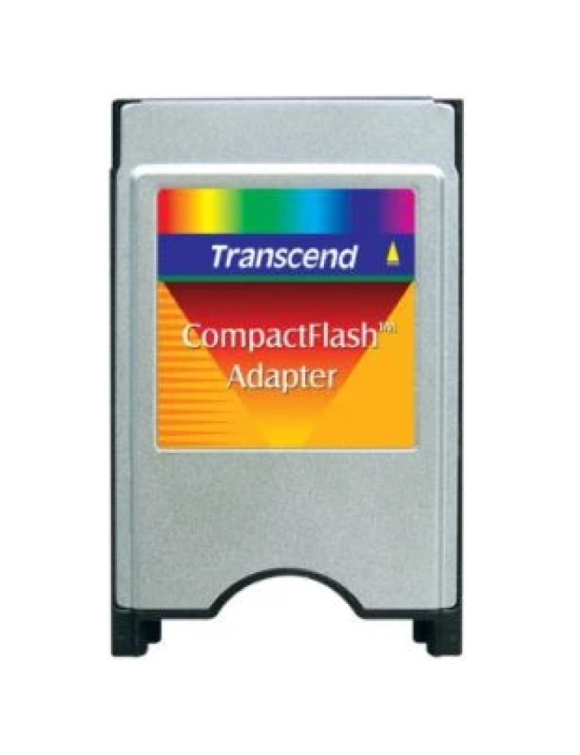 TRANSCEND - Leitor de Cartões Transcend > Compactflash Adapter Prateado - TS0MCF2PC