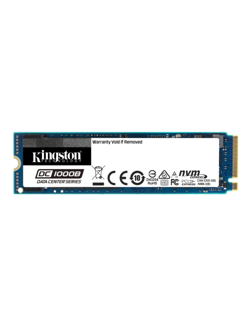 Kingston - Drive SSD Kingston > Technology DC1000B M.2 480 GB PCI Express 3.0 3D TLC Nand Nvme - SEDC1000BM8/480G